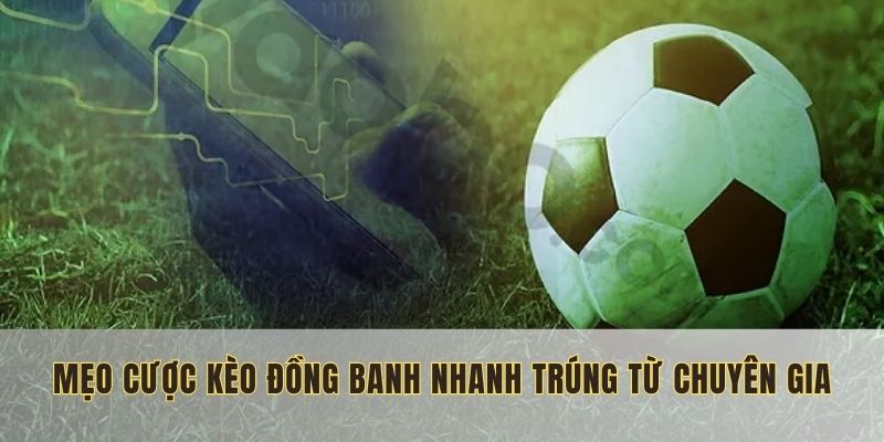Mẹo cược kèo đồng banh nhanh trúng từ chuyên gia